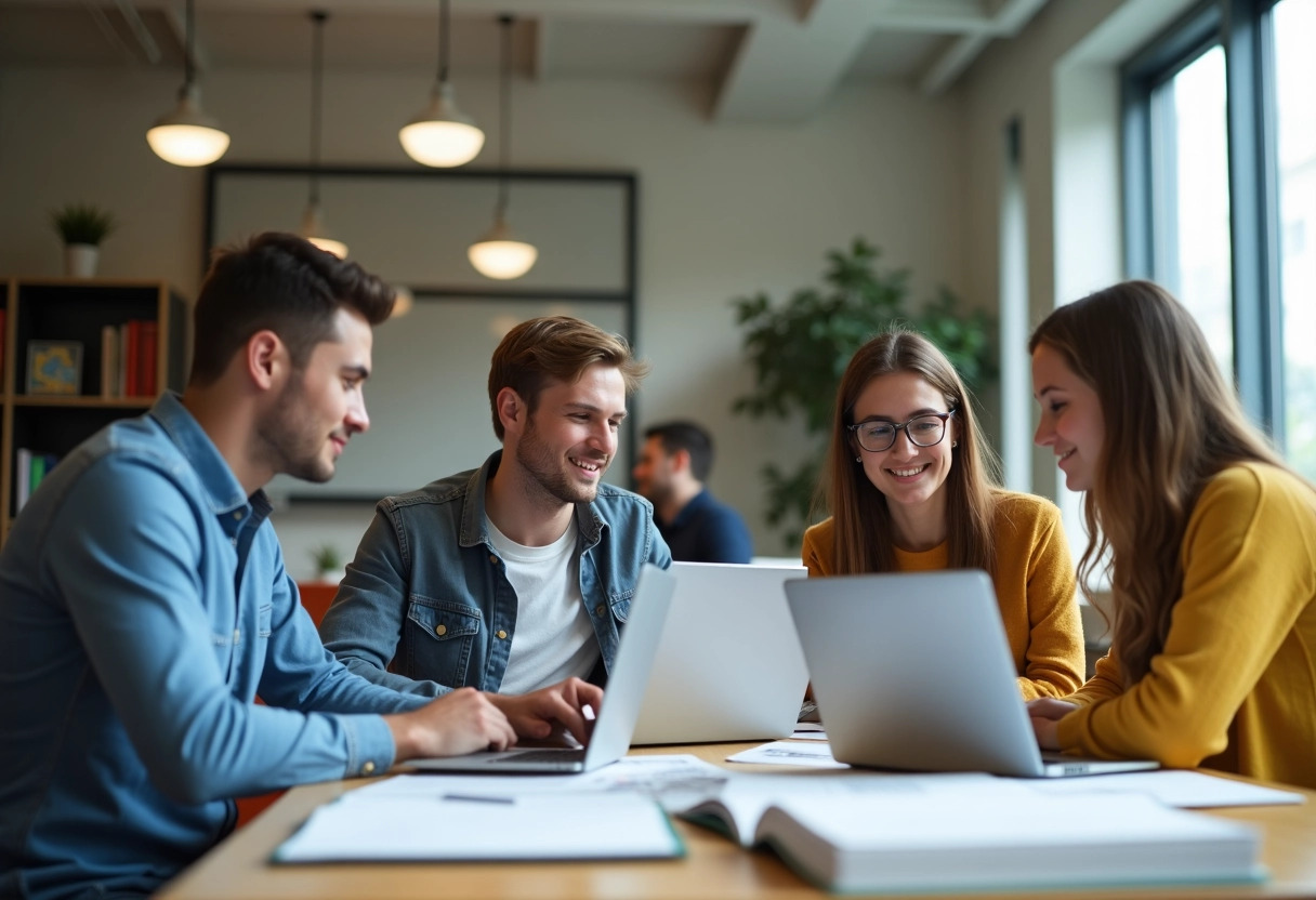 professionnels étudiants